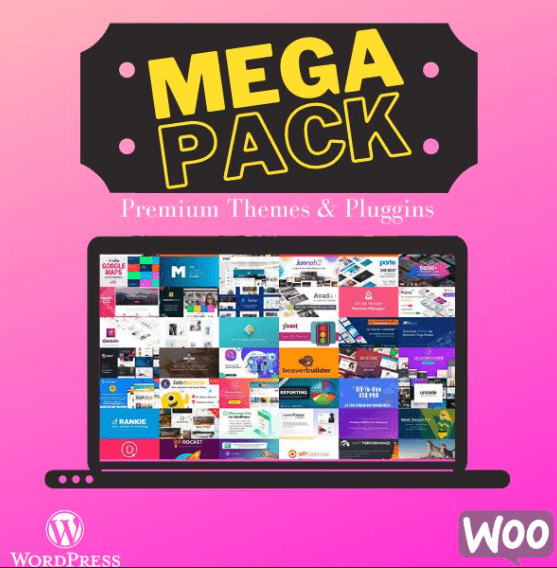 WordPress Mega Pack - over 4800 premium themes & plugins updated regularly