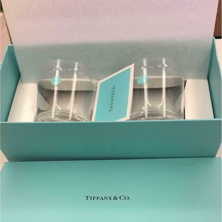 Tiffany & Co. Swing Rock Glass Pair Set