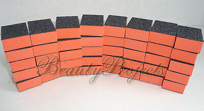 40pc Sanding Mini Small Buffer Blocks Wholesale Black Grit 80/80 Orange Black