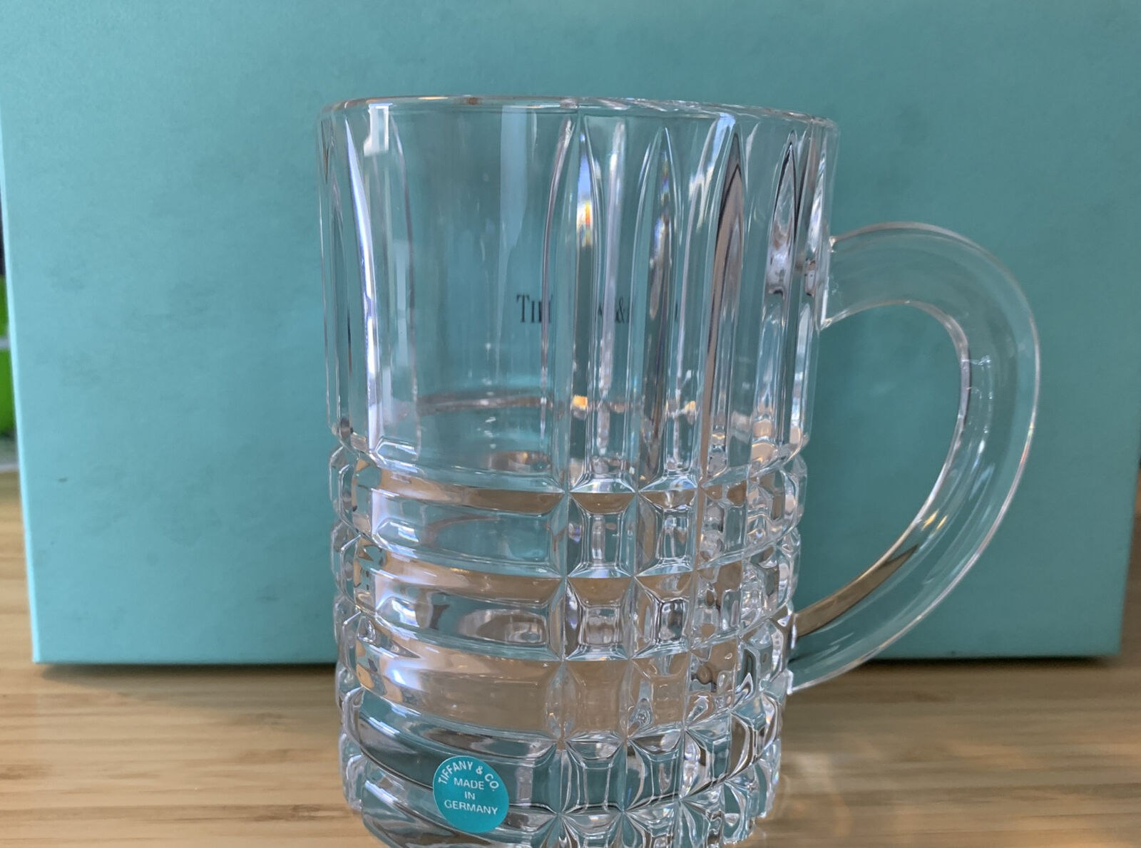 Tiffany & Co. Large Glass Mug
